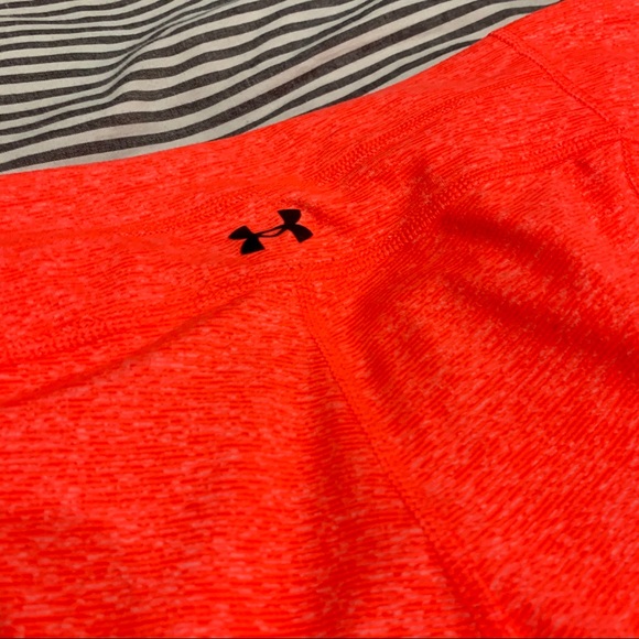 Under Amour bold orange crop work out pants - Picture 2 of 6